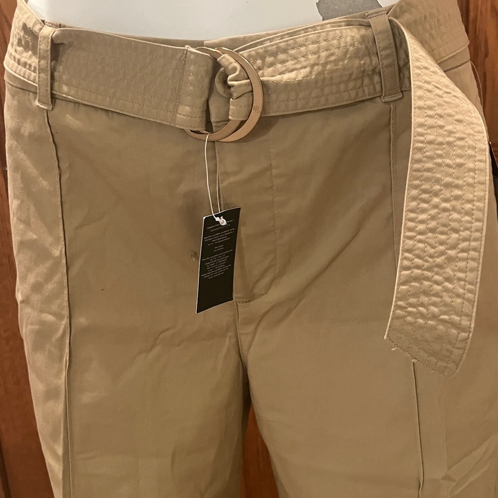 NWT Lauren Ralph Lauren cropped wide leg pant 10 - Picture 2 of 8